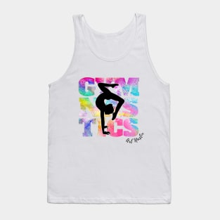 Art Nastix Gymnastics Silhouette Design - 1 Tank Top